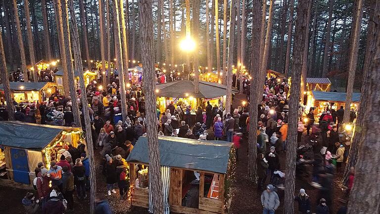 Am Samstag, 9. Dezember, und Sonntag, 10. Dezember, findet die 9. Leinacher Waldweihnacht unter den Schwarzkiefern am zweiten Adventswochenende unter dem Aspekt der Nachhaltigkeit statt. Am Samstag, 9. Dezember, und Sonntag, 10. Dezember, findet die 9. Leinacher Waldweihnacht unter den Schwarzkiefern am zweiten Adventswochenende unter dem Aspekt der Nachhaltigkeit statt. 