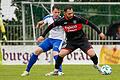 Der Lengfelder Murat Alay (vorne, Archivbild) zwang durch sein Ausgleichstor den Bayernliga-Absteiger TSV Großbardorf ins Elfmeterschießen.