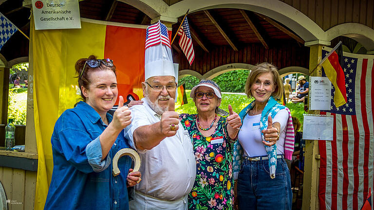 Welcome in Würzburg: Die Deutsch-Amerikanische Gesellschaft ist einer der Teilnehmer beim 'Frühling International' am 14. Mai unterhalb der Festung. Welcome in Würzburg: Die Deutsch-Amerikanische Gesellschaft ist einer der Teilnehmer beim 'Frühling International' am 14. Mai unterhalb der Festung.