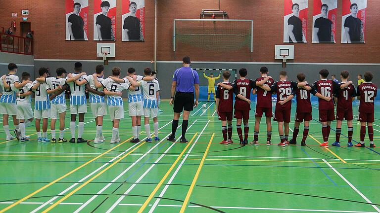 In Bad Königshofen (Archivbild vom Sechsmeterschießen im Endspiel zwischen dem 1. FC Nürnberg und dem TSV 1860 München) fand im Februar die bayerische Futsal-Meisterschaft der U15-Junioren statt.