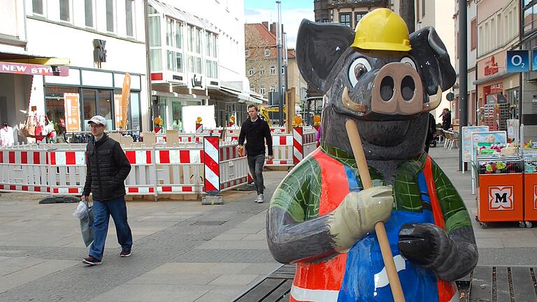 Baustellenschwein Schippi Schörschle ist angesichts der vielen Bauprojekte der nächsten Jahre gefragter denn je. Doch wo ist er?