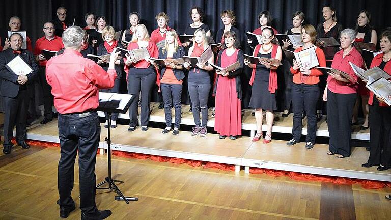 Vielseitige Könner: Mit einem frenetisch umjubelten Jubiläumskonzert im historischen Rathaus in Karlstadt feierte das leistungsstarke Ensemble des gemischten Chores &bdquo;Allegro Cantare&ldquo; mit seinem Chorleiter Andreas Kübert sein 30-jähriges Bestehen.