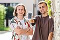 Moritz Hanl und Philipp Winkler haben das Startup 'neugedacht' gegründet, mit dem&nbsp; Spenden attraktiv gemacht werden soll.