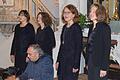 Jazzig angehaucht und swingend begeisterte &quot;Take Five&quot; mit ihrem a capella-Gesang in der Schlosskirche Werneck.