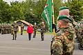 Die Infanterieschule trat zur Preisverleihung zum zweiten Quartalsappell des Jahres 2021 an.       -  Die Infanterieschule trat zur Preisverleihung zum zweiten Quartalsappell des Jahres 2021 an.