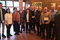 Beim Reichenberger Neujahrsempfang wurden verdiente Bürgerinnen und Bürger geehrt. Im Bild (von links): David Scheller, Katharina Zeidler, Dr. Martina Ebert-Kube, Regine Endres, Richard Schmidt, Monika Veeh, Christoph von Seydlitz-Wolffskeel, Herbert Wilhelm, Judith Tewes, Horst Kohmann, Matthias Brand und Bürgermeister Stefan Hemmerich.