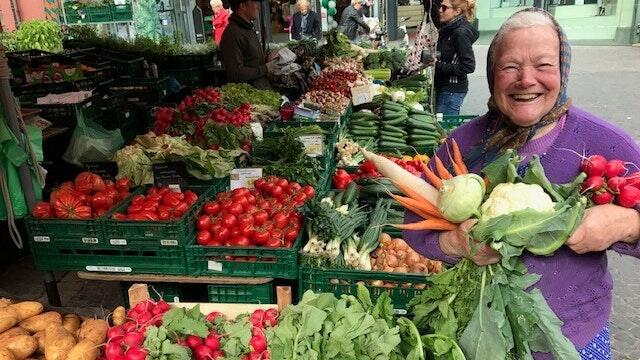 Die Würzburger Marktfrau Hermine Gernert ist im Alter von 85 Jahren gestorben.