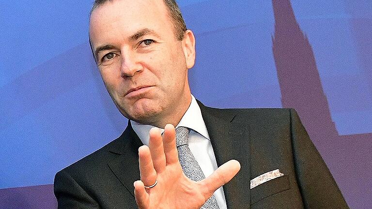 EVP -Tagung in Wien       -  Der Vorsitzender der Europäischen Volkspartei (EVP) und CSU-Vize Manfred Weber