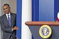 US-Präsident Barack Obama zum Etatstreit: &bdquo;Eine Lektion, die nicht nur von mir verinnerlicht wird.&ldquo;