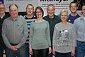 Bürgermeister Richard Knaier gratulierte den langjährigen Aktiven der Kegelfreunde Niederlauer Norbert Volkmuth (900 Spiele), Otto Katzenberger (900 Spiele), Jessica Katzenberger (250 Spiele), Gerhard Hein (250 Spiele) und Marianne Katzenberger (600 Spiele) ebenso wie Vorstand Michael Mutz und Christian Greb (2. Vorsitzender).