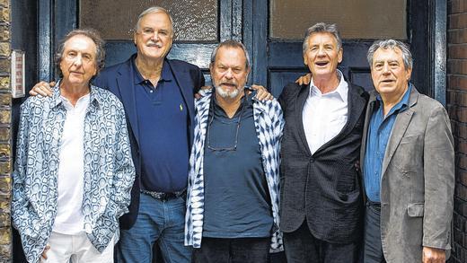 Kultkomiker: (von links) Eric Idle, John Cleese, Terry Gilliam, Michael Palin und Terry Jones sind Monty Python.