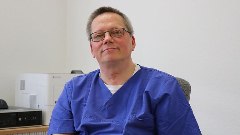 &nbsp;Rainer Schamberger ist Chefarzt der Inneren Medizin II am Klinikum Main-Spessart. Foto: Thomas Josef Möhler