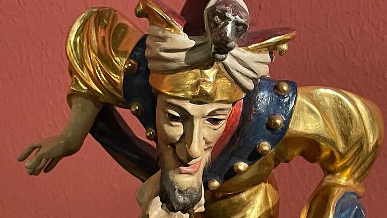Seit Kurzem im Museum Obere Saline in Bad Kissingen zu bestaunen: der zauberhafte Moriskentänzer aus dem Fastnachtmuseum Kitzingen.