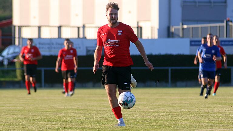 Vincent Held, Goalgetter der DJK Schwebenried/Schwemmelsbach, traf gegen Vatan Spor Aschaffenburg gleich dreifach.