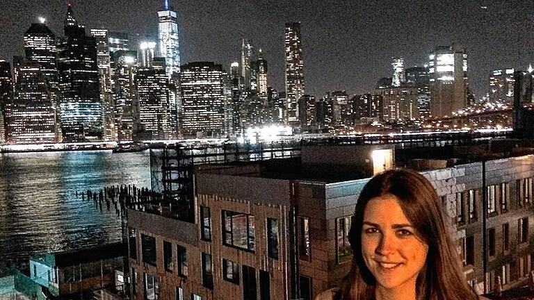 Studentin Lisa-Marie Gärtner aus Lohr hat am Planspiel Model United Nations im März in New York teilgenommen &ndash; und dabei auch die Skyline der Millionenstadt genossen.