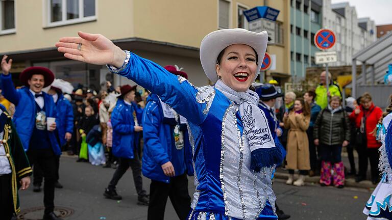 Impression vom Schweinfurter Faschingszug im Jahr 2024. Impression vom Schweinfurter Faschingszug im Jahr 2024.