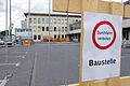 Parkplätze hinter Gittern: Am Hauptbahnhof fallen ein Jahr lang ein Drittel der Kurzzeitparkplätze weg.