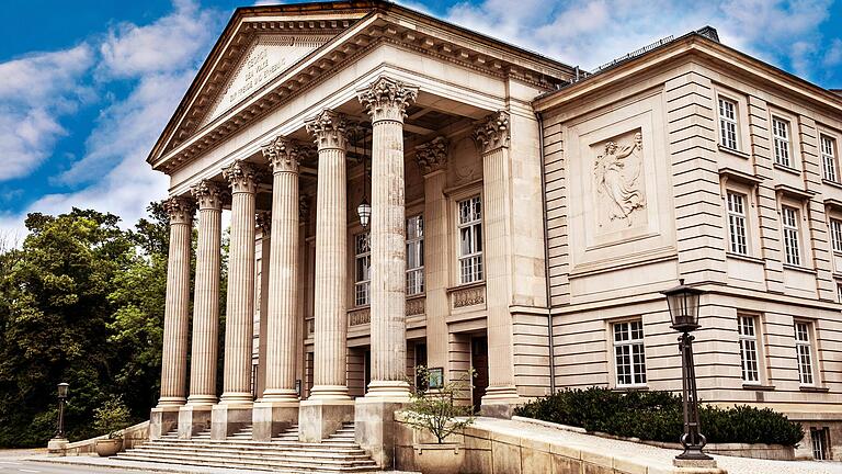 Wahrzeichen von Meiningen: Das Staatstheater sorgte für den Beinamen Theaterstadt.