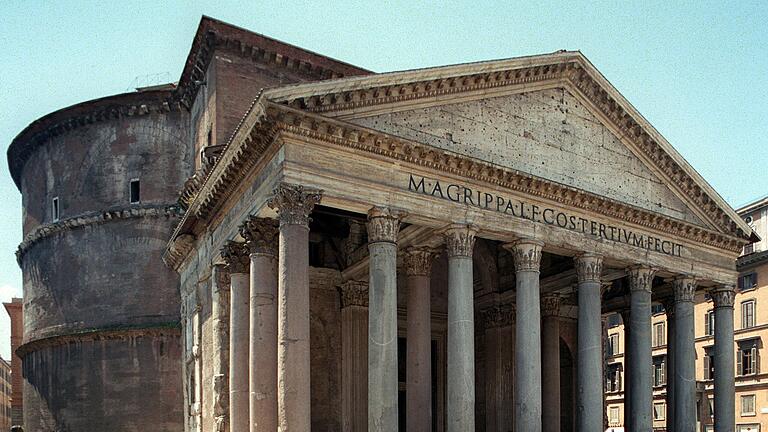 65185066.jpg       -  Zum Beispiel besonders widerstandskräftig: das Pantheon in Rom.