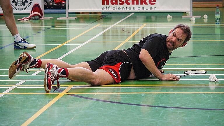 Bad Königshofens Spielertrainer Frank Helmerich muss den Badminton-Schläger aufgrund anhaltender Hüftprobleme schweren Herzens an den Nagel hängen.