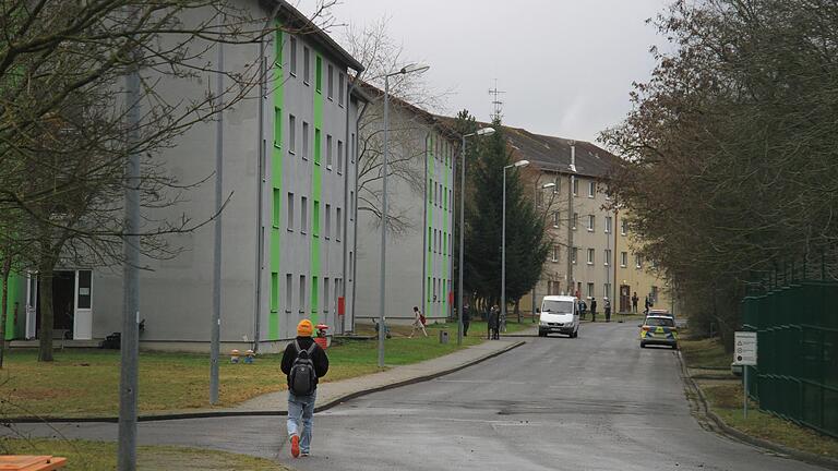 Die Gemeinschaftsunterkunft im Innopark in Kitzingen stößt an ihre Grenzen.