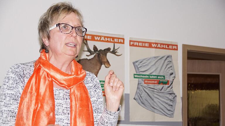 Birgit Bayer (Archivbild) bleibt Fraktionsvorsitzende der Wählergemeinschaft im Kreistag. Birgit Bayer (Archivbild) bleibt Fraktionsvorsitzende der Wählergemeinschaft im Kreistag.