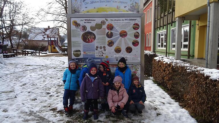 Wildbienenprojekt des Kindergartens „Flohkiste“