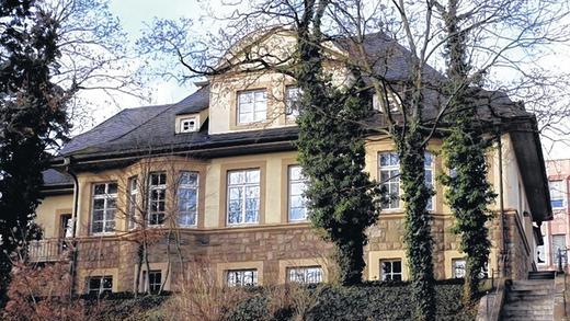 Heute: Die Wirsing-Villa, Sitz des Arbeitsgerichts.