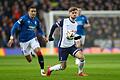 Glasgow Rangers - Tottenham Hotspur       -  Bot eine ganz schwache Leistung und wurde dafür von seinem Trainer kritisiert: Timo Werner (r).