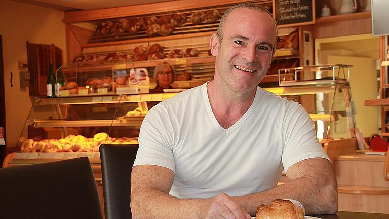 Tilo Brönner erinnert sich mit Freude an den Drehtag in seiner Bäckerei in Iphofen. Tilo Brönner erinnert sich mit Freude an den Drehtag in seiner Bäckerei in Iphofen.
