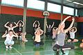 Auch Elemente des klassischen Ballette standen auf dem Programm beim TSC-Workshop.