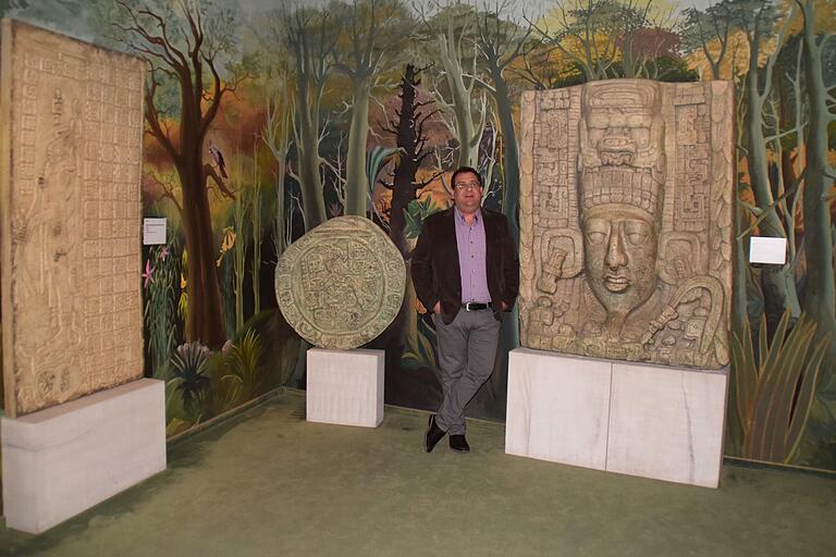 In diesem Raum würde Markus Mergenthaler, wenn es sein müsste, eine Nacht im Museum verbringen. In diesem Raum würde Markus Mergenthaler, wenn es sein müsste, eine Nacht im Museum verbringen.