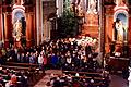 Alle Beteiligten des Konzerts begeisterten ihr Publikum in der St. Mauritius Kirche in Wiesentheid mit ihren musikalischen Beiträgen.