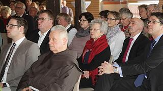 Mit einem Empfang im Rathaus verabschiedete die Stadt Dettelbach am Sonntagvormittag ganz offiziell die Franziskaner nach 400 Jahren aus der Stadt.