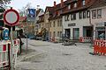 Mit sechswöchiger Verzögerung wurde die Baustelle der Nahwärmeversorgung in der Innenstadt abgeschlossen. Derzeit laufen die letzten Pflasterarbeiten in der Manggasse.