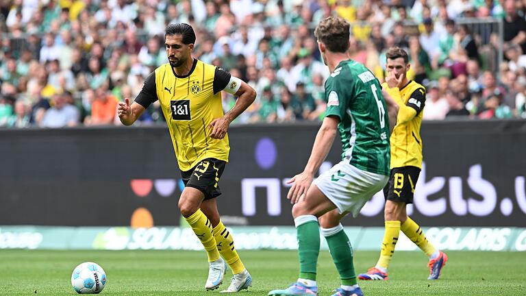 Werder Bremen - Borussia Dortmund       -  Werder und der BVB trafen in einem umämpften Spiel aufeinander.
