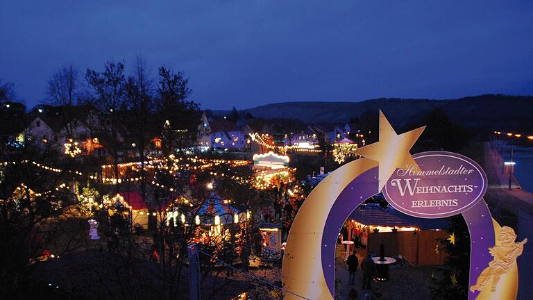 Weihnachtliche Buden und Lichterglanz gibt es auch 2024 wieder in Himmelstadt. Weihnachtliche Buden und Lichterglanz gibt es auch 2024 wieder in Himmelstadt.