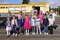 Sieben Mädchen und neun Jungen wurden in der Klasse 1b der Grundschule Rauhenebrach in Untersteinbach begrüßt. Klassenlehrerin Eva Zettelmeier vermittelt den 16 Kindern den Lehrstoff.