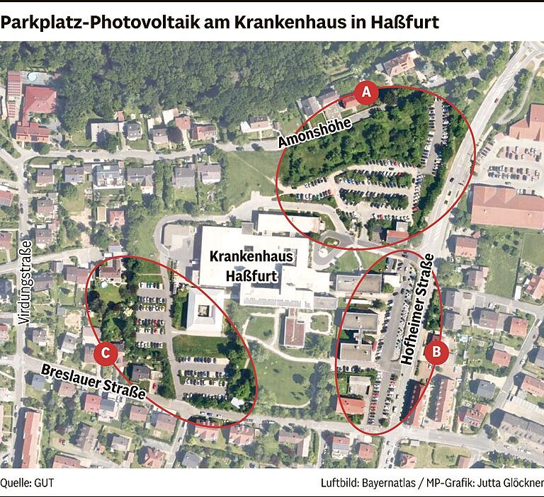Bald mit Photovoltaik überdacht? Die Pläne für 7 Parkplätze im Landkreis Haßberge Bald mit Photovoltaik überdacht? Die Pläne für 7 Parkplätze im Landkreis Haßberge