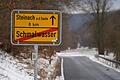 Durch Dauerregen war im Januar ein Hang der Staatsstraße 2288 zwischen Schmalwasser und Steinach abgerutscht. Seitdem ist die Strecke gesperrt.