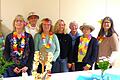 Weltgebetstagsteam (von links) Daniela Werner, Ursula Uebelacker, Ingrid Wartenberg, Nancy Killian, Marion Koob, Helga Dietz, Gerda Lipfert und Beate Hofmann-Landgraf.