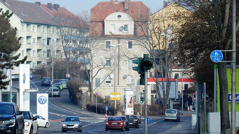 Martin Dettmar plädiert für eine Fahrradspur vom Obertor bis zur Dittelbrunner Straße.