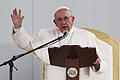 Franziskus in Morelia       -  Papst Franziskus während seiner Predigt im mexikanischen Morelia. Foto: Ulises Ruiz Basurto
