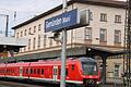 Der Bahnhof in Gemünden: Hier müssen die Pendlerinnen und Pendler aus dem Sinngrund morgens umsteigen, um nach Würzburg zu kommen, wenn sie den Schnellbus nehmen.