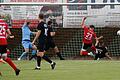 Der 2:2-Ausgleich in der Nachspielzeit von Ercan Öztürk (nicht im Bild): Die FT Schweinfurt nimmt durch dieses späte Tor einen Punkt aus Schwebenried mit.