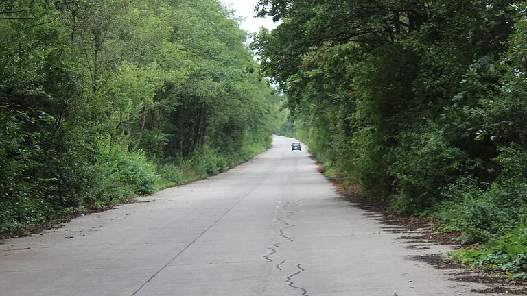 Die Panzerstraße entlang des Giltholzes und durch den Klosterforst könnte als Umleitungsstrecke den Verkehr entlasten, wenn sie freigegeben würde. Die Strecke entlang des Giltholzes, die auf Großlangheimer Gemarkung liegt, wurde schon vom Bewuchs befreit Die Panzerstraße entlang des Giltholzes und durch den Klosterforst könnte als Umleitungsstrecke den Verkehr entlasten, wenn sie freigegeben würde. Die Strecke entlang des Giltholzes, die auf Großlangheimer Gemarkung liegt, wurde schon vom Bewuchs befreit