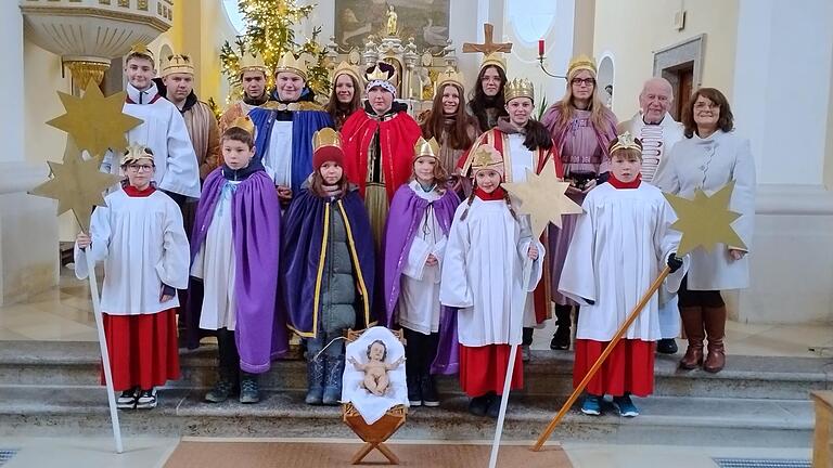 Die Sternsinger von Willanzheim.