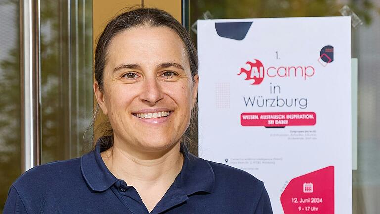 Ute Mündlein organisiert das 'AI Camp' am 12. Juni in Würzburg. Ihre These: Künstliche Intelligenz geht alle etwas an. Ute Mündlein organisiert das 'AI Camp' am 12. Juni in Würzburg. Ihre These: Künstliche Intelligenz geht alle etwas an.