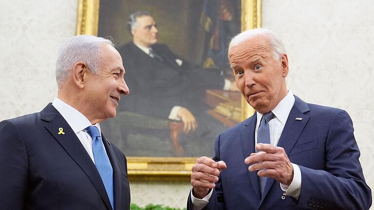 Biden und Netanjahu sprechen über Gaza-Verhandlungen       -  Biden hat in einem Telefonat die Dringlichkeit eines Deals betont.