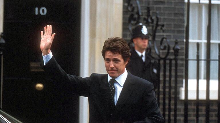 Hugh Grant spielt in 'Tatsächlich... Liebe' aus dem Jahr 2003 den britischen Premierminister. Hugh Grant spielt in 'Tatsächlich... Liebe' aus dem Jahr 2003 den britischen Premierminister.